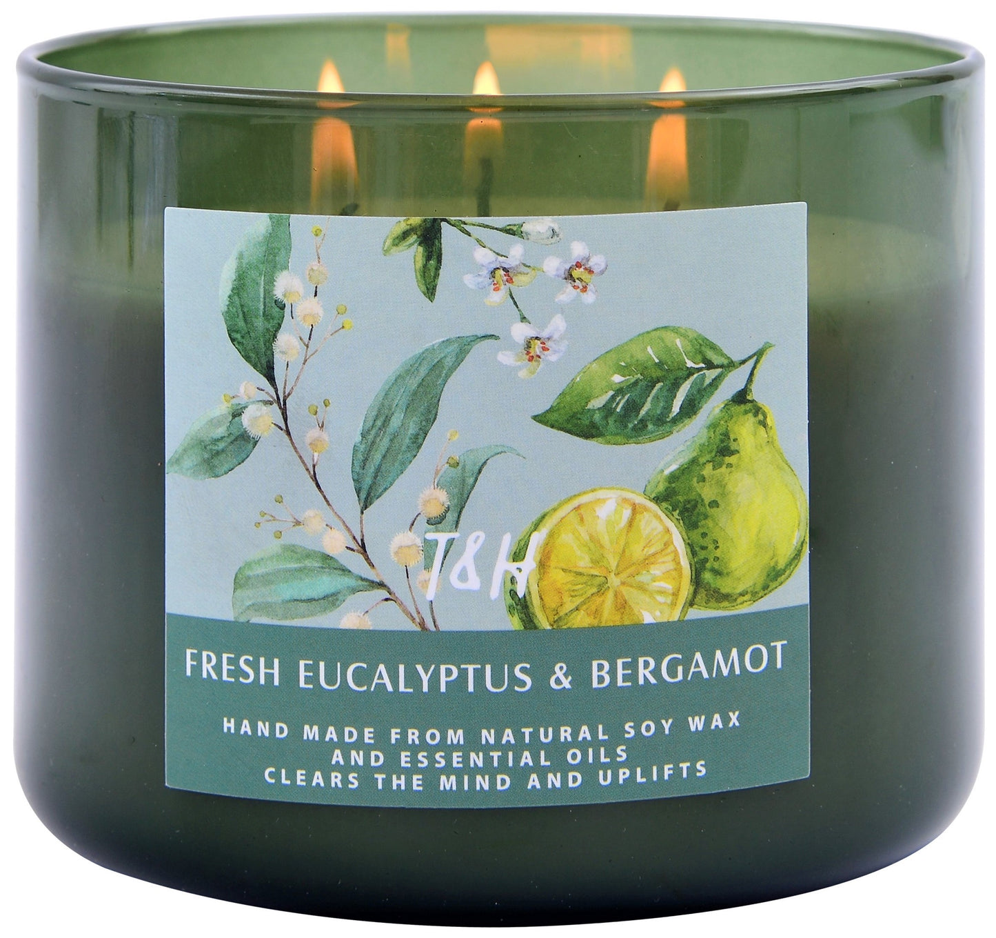 Fresh Eucalyptus and Bergamot Candle