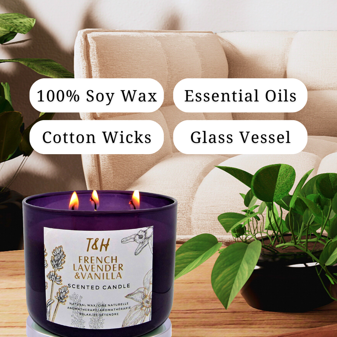 Lavender and Vanilla Candle