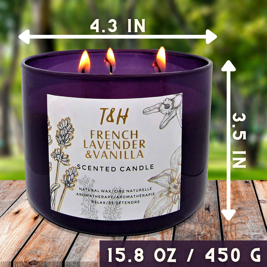 Lavender and Vanilla Candle
