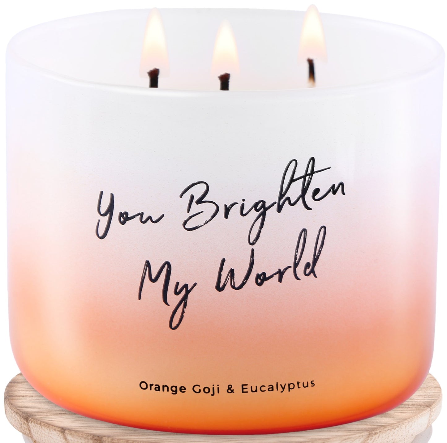 Orange Goji and Eucalyptus Candle
