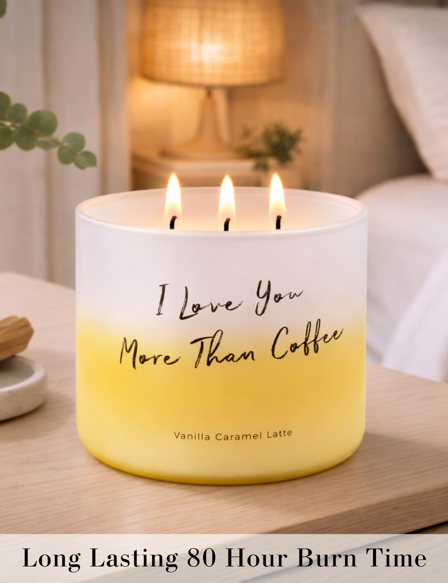 Vanilla Caramel Latte Soy Candle 3-Wick