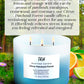 Citrus Patchouli Forest Soy Candle 3-Wick