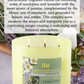 Eucalyptus Jasmine Lavender Soy Candle 3-Wick