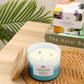 Citrus Patchouli Forest Scented Soy Candle 3-Wick