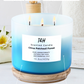 Citrus Patchouli Forest Soy Candle 3-Wick