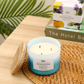 Citrus Patchouli Forest Soy Candle 3-Wick