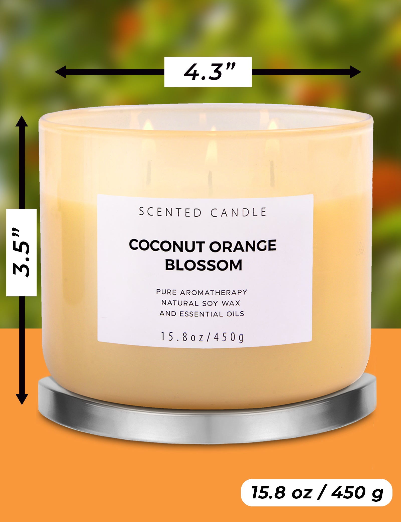 8oz. Essential Oil Coconut Wax Candles – Welsh Mountain Candle Co.