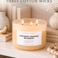 Coconut Orange Blossom Soy Candle | 3-Wick