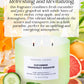 Cucumber Grapefruit Paradise Soy Candle 3-Wick