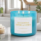 Eucalyptus Thyme Citrus Soy Candle | 3-Wick