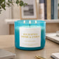 Eucalyptus Thyme Citrus Soy Candle | 3-Wick