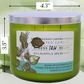 Eucalyptus Spearmint Soy Candle 3-Wick