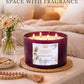 Lavender Vanilla Soy Candle | 4-Wick