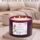 Lavender Vanilla Soy Candle | 4-Wick