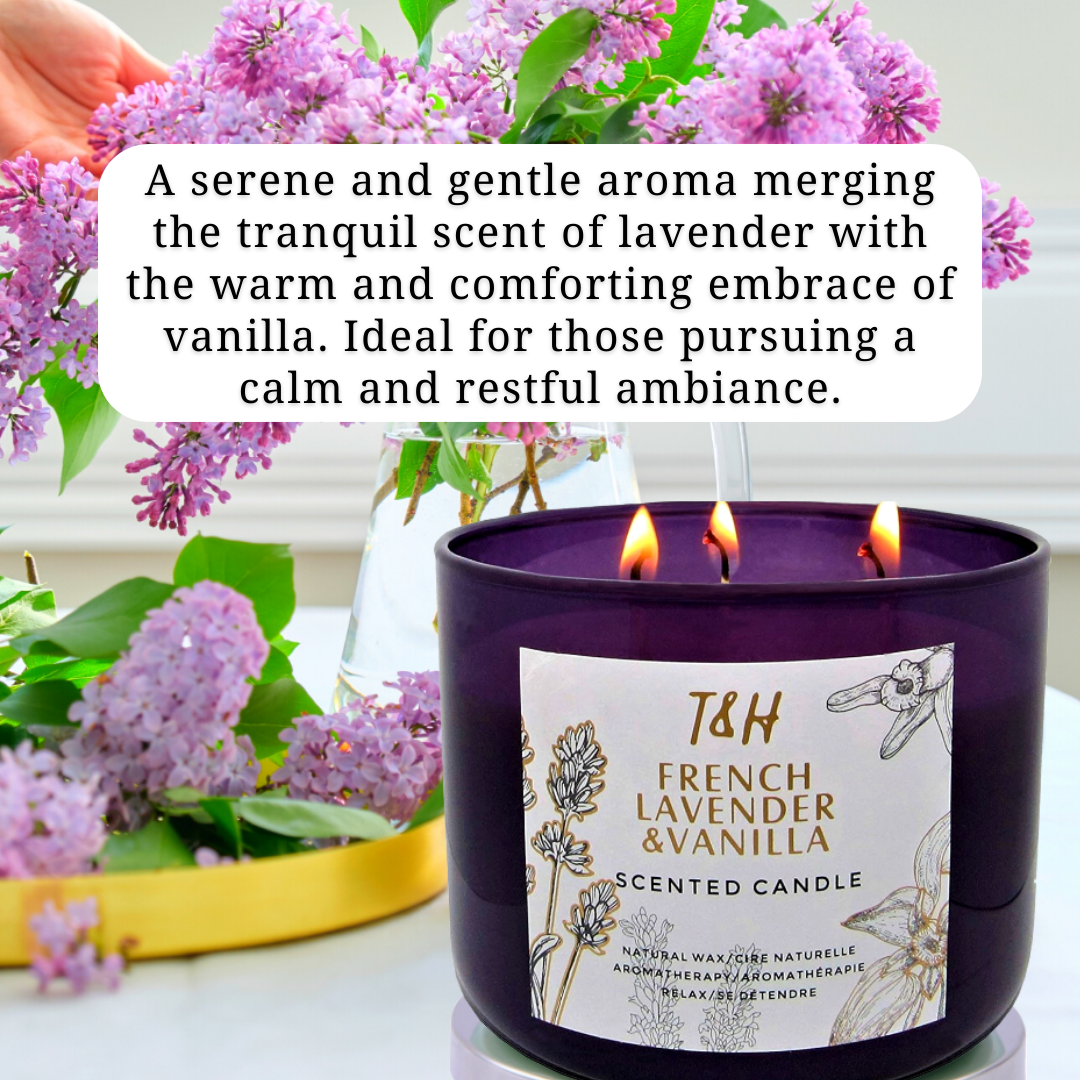 Lavender and Vanilla Candle