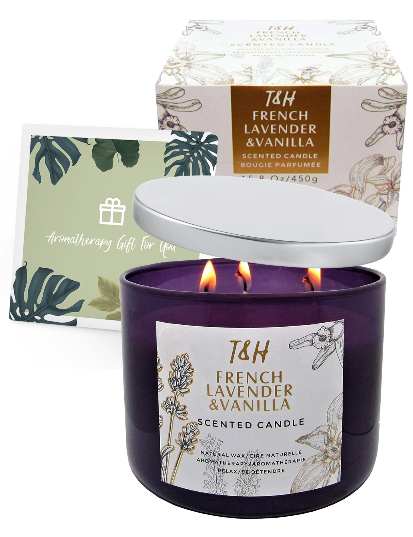 Lavender and Vanilla Candle