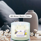 Lime Basil Mandarin Scented Soy Candle 3-Wick
