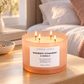 Raspberry Strawberry Vanilla Soy Candle | 4-Wick