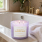 Sparking Mandarin Berry Soy Candle | 3-Wick