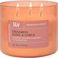 Cinnamon Clove & Citrus Scented Soy Candle 3-Wick