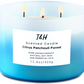 Citrus Patchouli Forest Soy Candle 3-Wick