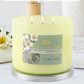 Eucalyptus Jasmine Lavender Soy Candle 3-Wick