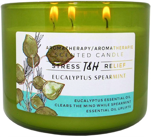 Eucalyptus Spearmint Soy Candle 3-Wick