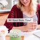 Green Apple Peach Blossom Soy Candle 3-Wick