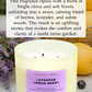 Lavender Lemon Berry Soy Candle 3-Wick