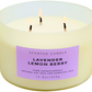 Lavender Lemon Berry Soy Candle 3-Wick