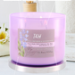 Sage Lavender Cedarwood Soy Candle 3-Wick