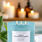 Sage Lemongrass Garden Soy Candle 3-Wick