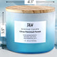 Citrus Patchouli Forest Soy Candle 3-Wick
