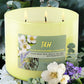 Eucalyptus Jasmine Lavender Soy Candle 3-Wick