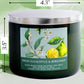 Fresh Eucalyptus Bergamot Soy Candle 3-Wick
