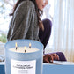 Eucalyptus Evergreen Forest Soy Candle 3-Wick