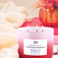 Lychee Guava & Sandalwood Soy Candle 3-Wick