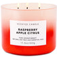 Raspberry Apple Citrus Scented Soy Candle 3-Wick