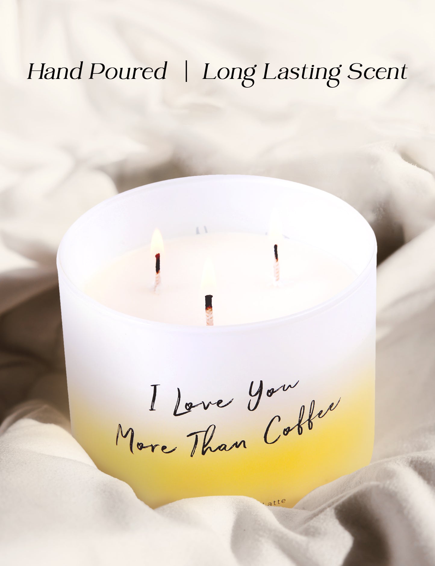 Vanilla Caramel Latte Soy Candle 3-Wick