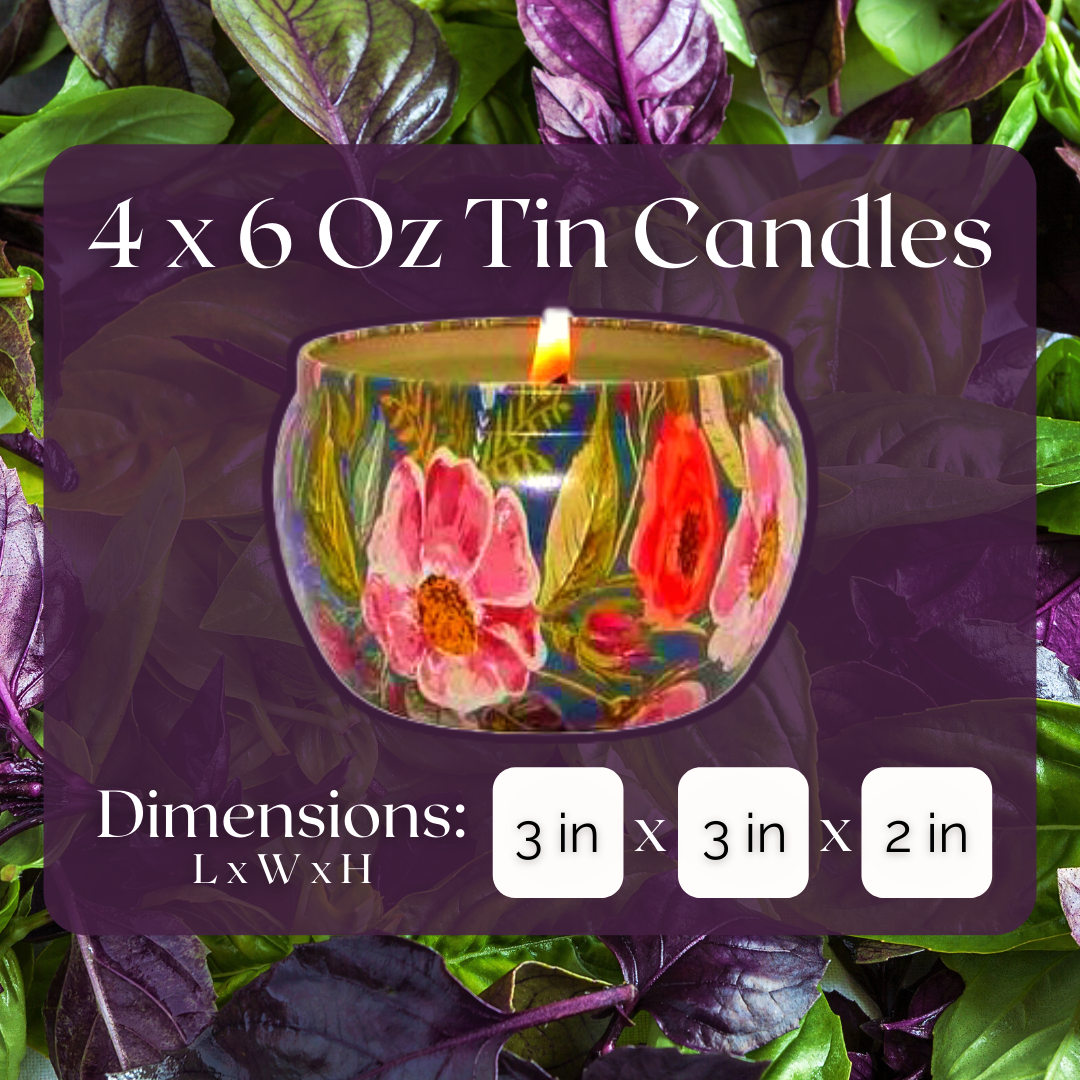 Nature Soy Scented Candle Gift Set of 4